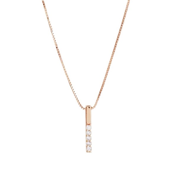 Jewelry - Five Gems Gold Necklace